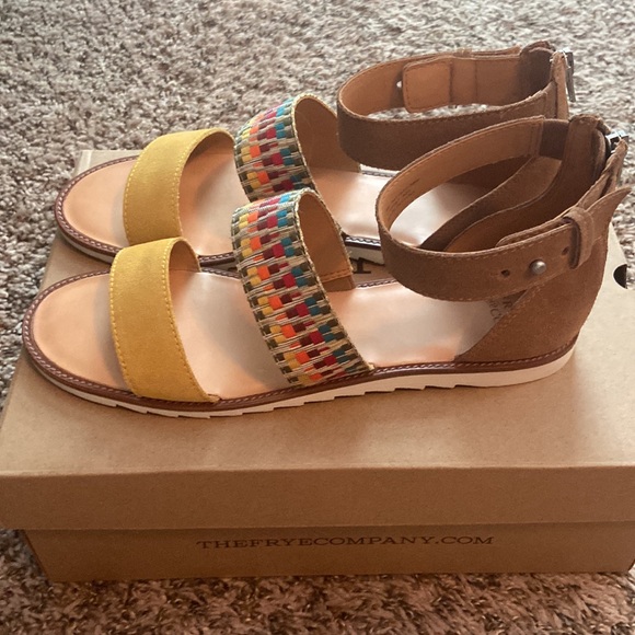 Port 2 Band Sandal Rainbow Multi - Picture 2 of 6